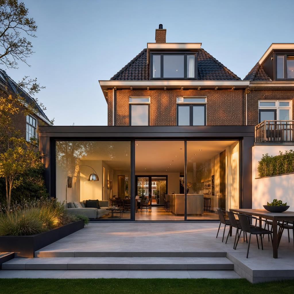 Opbouw met aanbouw, Haarlem